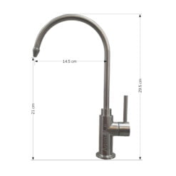 Classic Faucet Stainless Steel High Loop Dimensions