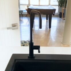 Long Petite Shape Tap Matte Black