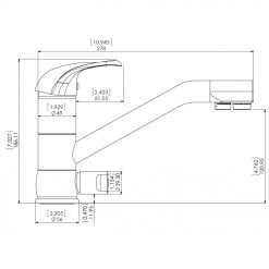 Chrome 3 Way Mixer Standard