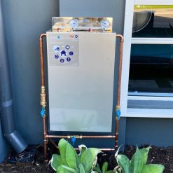 Two Stage 20″ x 4.5″ Whole House Water Filter System with Stainless Steel