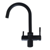 AquaCo 3W Matt Black High Loop