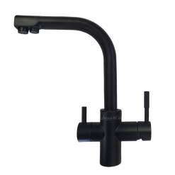 AquaCo 3W Matt Black Side Lever