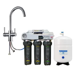 AquaCo Reverse Osmosis with 3 Way Mixer Chrome