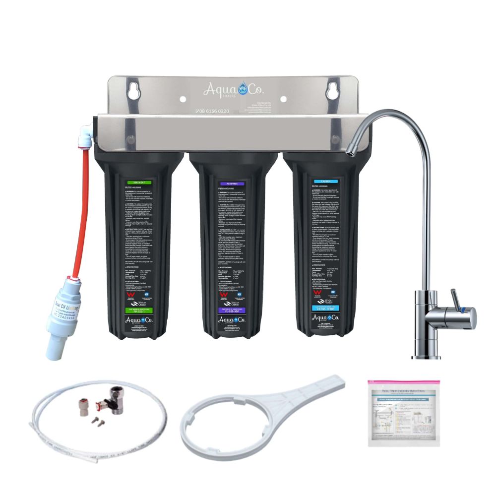 Triple Undersink Water Filter