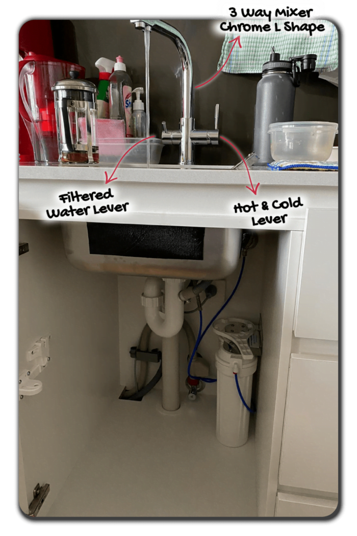 Home Renters Twin Undersink Water Filter