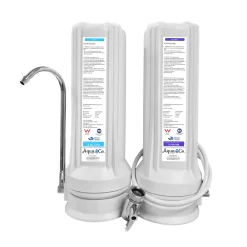 TWIN BENCHTOP – WITH FLUORIDE AND CARBON FILTER