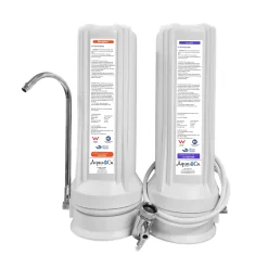 TWIN COUNTERTOP – WITH FLUORIDE AND DISRUPTOR FILTERS