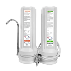 TWIN BENCHTOP – WITH SEDIMENT AND DISRUPTOR FILTER