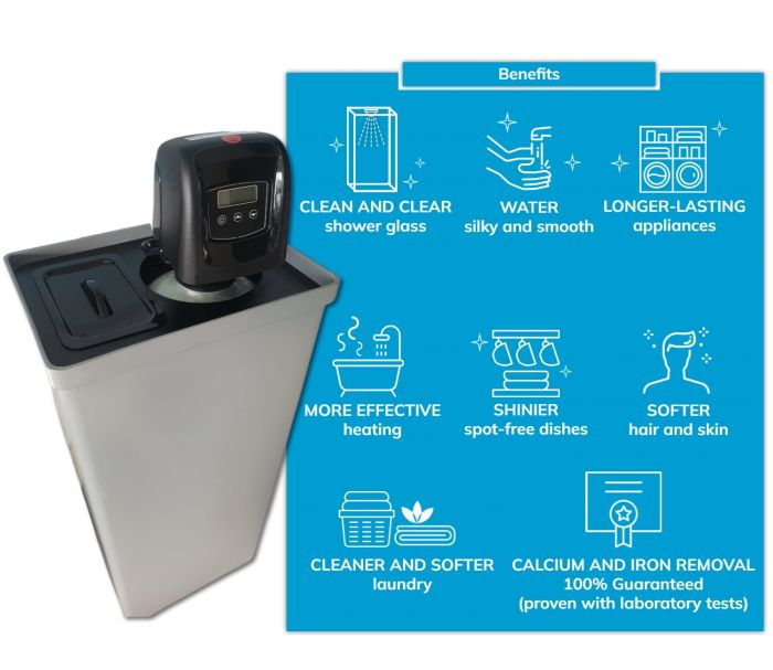 Automatic Water Softener for Calcium Removal