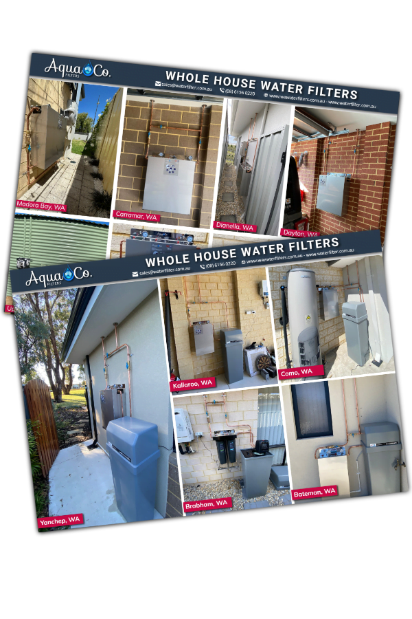 Whole House Water Filters Installation Brochure