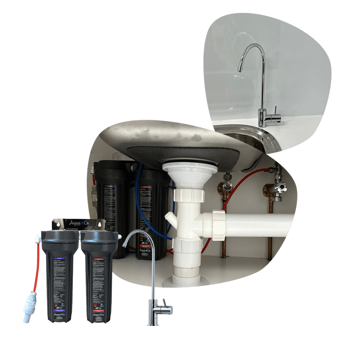 Twin Undersink Water Filters