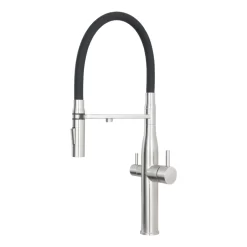 Stainless Steel Pull Out Hose 3 Way Mixer